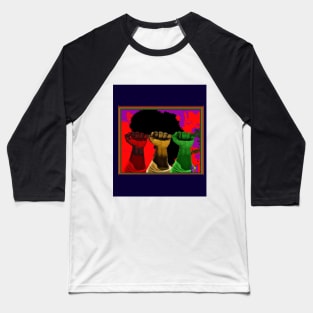 Pan-African- Blood, People, Nature, and Richness Strength Baseball T-Shirt